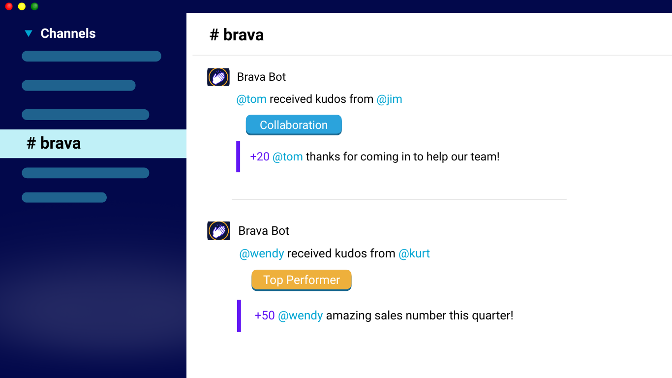 Slack Mock Up